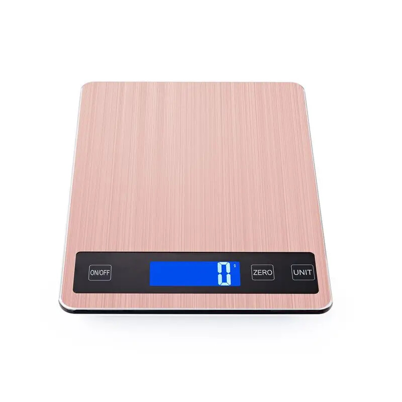 Mik-Nana Digital Kitchen Scale - Pink, 22 Lb / 10 Kg Capacity, Tare Function
