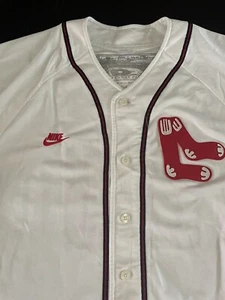 Nike Authentic Boston Red Sox MLB Baseball White Jersey Men’s Size 48 / #10 - Picture 1 of 7