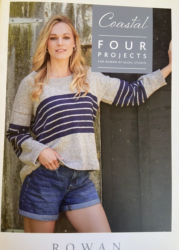 Rowan 4 Projects - Coastal - New Copy - by Quail Studio in Softyak DK, for Rowan - Image 1 of 1