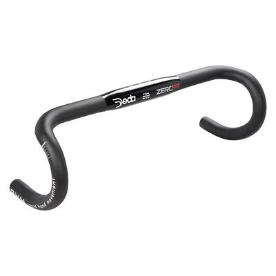 Deda Elementi Zero 100 RHM Handlebar 44cm Bicycle Bike Alloy Drop Bar Black - Image 1 of 4
