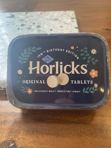 150th Anniversary Horlicks Tablets Tin (Sealed Tablets inside) - Picture 1 of 4