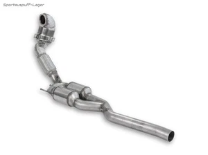 HJS Edelstahl Ø76mm ECE Frontpipe inkl. Kat und OPF VW Golf 7 R OPF - Bild 1 von 1