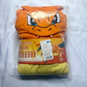 SAZAC Pokemon Charizard Kids Costume Fleece Kigurumi Cosplay TMY224F/H 130 110 - Picture 1 of 8