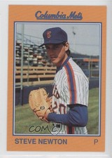1989 Grand Slam Columbia Mets Steve Newton #17