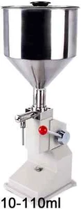 Manual Filling Machine Cream Shampoo Cosmetic Paste Liquid Filler 5-50/10-110ml - Picture 1 of 25