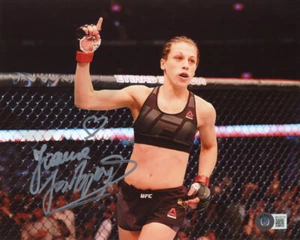 JOANNA JEDRZEJCZYK SIGNED AUTOGRAPHED 8x10 PHOTO MMA UFC FIGHTING BECKETT BAS - Picture 1 of 2