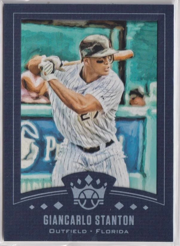 2019 Diamond Kings '02 DK Retro Blue Frame #8 Giancarlo Stanton - Image 1 of 1