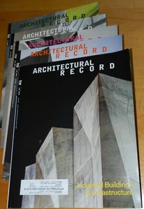 5 Architectural Record Magazine 2016 Issues 3 4 5 6 11 - Picture 1 of 3