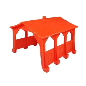 Vintage Camp Putt Putt Bridge Covered Roof Orange Replacement Part 7066 1973 - Picture 1 of 13