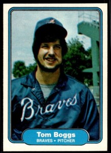 1982 Fleer Tom Boggs Atlanta Braves #430
