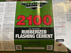 (Case of 12 Tubes) Tropical Roofing 2100 All Weather Flashing Cement