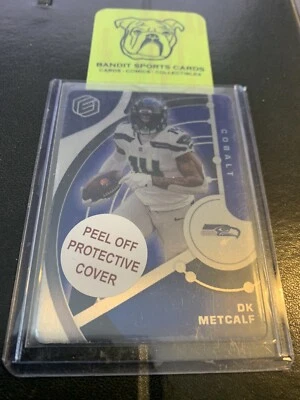 2022 Panini Elements football DK Metcalf Cobalt /27 metal card SSP Seahawks 🔥 - Image 1 of 2