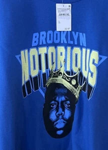 Brooklyn Notorious B.I.G. Unisex blaues Sweatshirt Größe XL - Bild 1 von 5