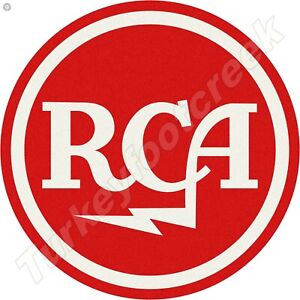 RCA 11.75" Round Metal Sign