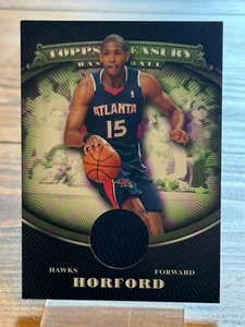 Tarjeta de parche de camiseta Topps Treasury Basketball TTR-AH Atlanta Hawks AL-Horford 2008 - Imagen 1 de 14