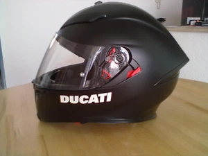 DUCATI AGV Dark Rider V2 Helm Sonnenblende Helmet matt schwarz - Bild 1 von 9