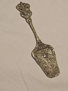 Antique Ornate Serving italian Statue Figurin Copper Metalware Spoon Rare - Picture 1 of 8