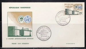 GABON World Meteorological Day FIRST DAY COVER - Picture 1 of 1
