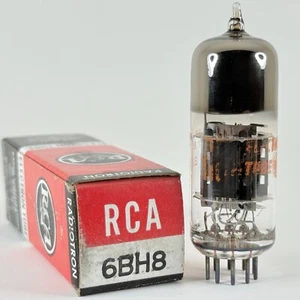 (1) Tested RCA 6BH8 Tube with Box Date Code BZ 6BH8 Triode Pentode Tube - Picture 1 of 6