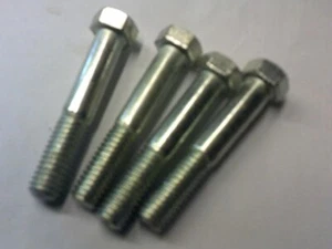 7/16" X 2 1/2" UNC HEX HEAD BOLTS  X 5   BH507201 - Picture 1 of 1