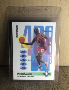 🔥1991 SkyBox Michael Jordan-Chicago Bulls-Stats Per 48 Minutes-GOAT🐐-Mint🔥🏆 - Picture 1 of 2