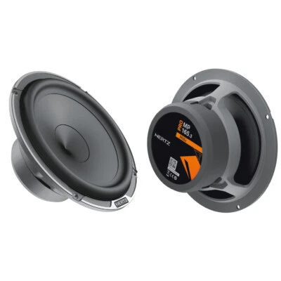 2 Woofer Hertz Pro MP165.3 6,5 " 4 Ohm 93 DB + Chapeau Et 3 Autocollant Hommage - Photo 1/4