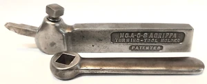 Williams A-0-S Straight Metal Lathe Turning Tool Holder + 1/4" Bit + Wrench USA - Picture 1 of 4