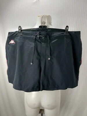 Articolo e2742 costume da bagno uomo Kappa nero, taglia 3XL, vita 53cm, fianchi - Immagine 1 di 4