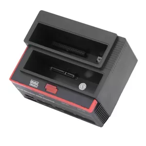 Bay 2.5/3.5 & IDE HDD Enclosure Docking Dock Station USB2.0 Hub Fit - Picture 1 of 9