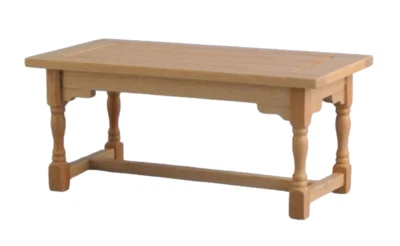 Casa Delle Bambole Refettorio Tavolo Rovere Chiaro W Dilatatore BAR Cucina Sala - Immagine 1 di 4