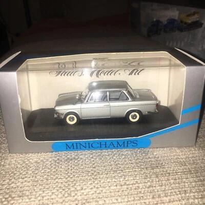 Minichamps, 1/43 MIN 043202, sedán Opel Rekord P1 2 puertas 1958-1960 plateado Foto 1 de 4