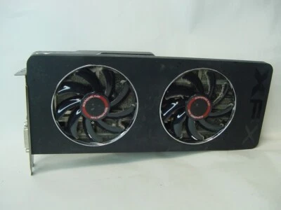 XFX DD RADEON R9 280X 1000M BOOST 3GB D5 DP HDMI DVI GRAPHICS VIDEO CARD - Image 1 of 3