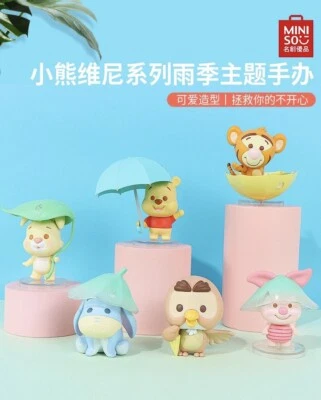 Miniso Disney Винни-Пух дождливый сезон серии запечатанный чехол 6 слепой HOT - Изображение 1 из 4