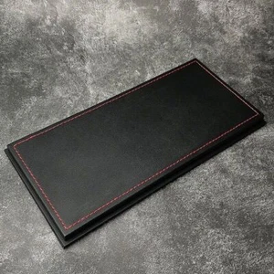 Acrylic Display case show case With black PU Leather Base For 1/18 Scale Car - Picture 1 of 5