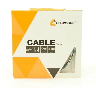 Ciclovation Basic Mountain/Road Bike Brake Cable, Zinc, 1.6mm x 1700mm - Image 1 of 4