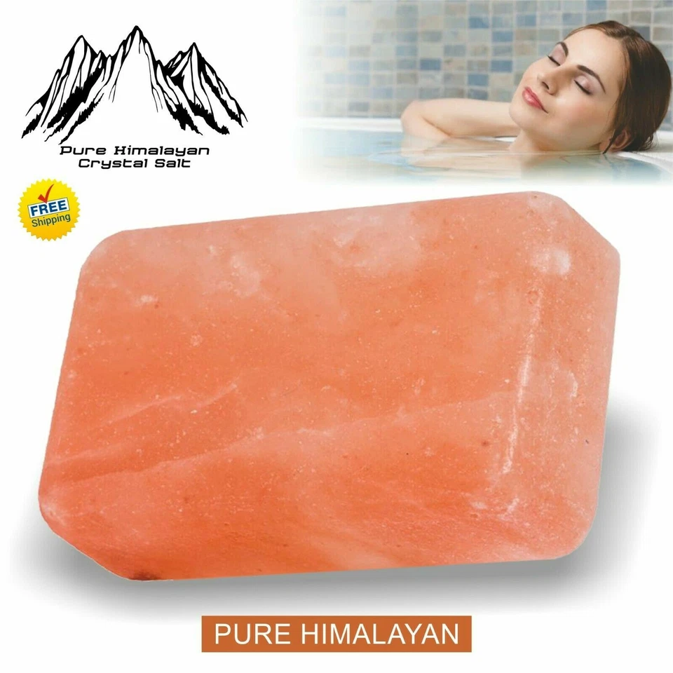 ONEX 2X Natural Care Himalayan Rock Salt Deodorant Soap Bar Therapeutic Exfoliating