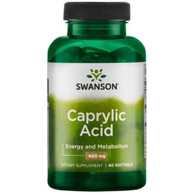 SWANSON HEALTH PRODUCTS Swanson Caprylsäure 600 mg 60 Kappen