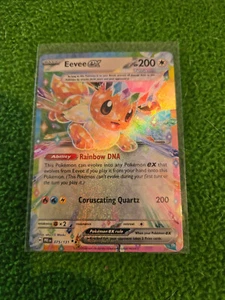 NEUE SERIE POKEMON KARTEN - EEVEE EX CORUSCATING QUARTZ - KARTE 075/159 - #94 - Bild 1 von 5