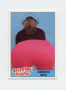 #TN03477 ANNEKA RICE Topps 1990 Spitting Image Card