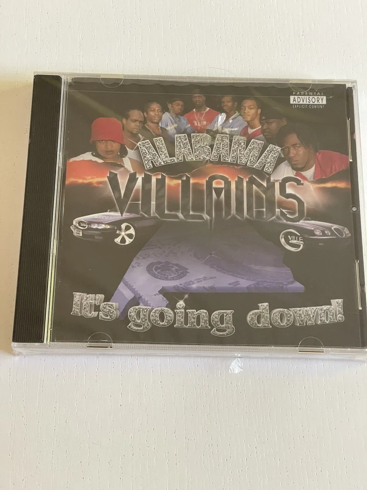 Alabama Villains - Its Going Down CD Rare New Sealed  Rap G-Funk Bun B UGK Foto 1 de 4