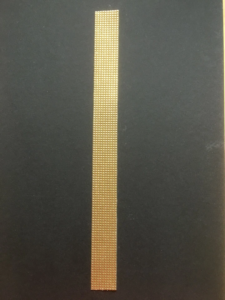 Verzierwachs Wachsstreifen gepunktet 2mm gold Kerzenwachs Wachsdekor Borte Wachs