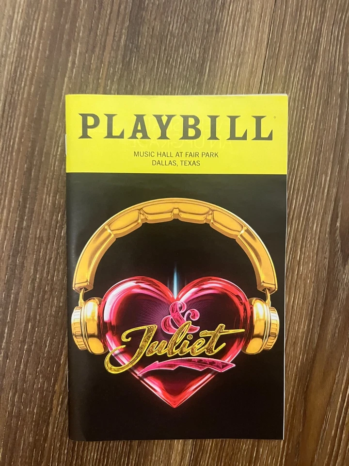 & Juliet Playbill - Image 1 of 1