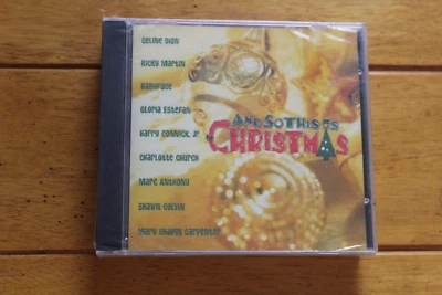 VARIOUS "AND SO THIS IS CHRISTMAS" AUDIO CD [NEW] COMPILATION  - Image 1 of 4