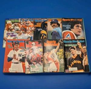 1980s Sports Illustrated Lot (9x) HOF Covers – Football Baseball College Teams - Picture 1 of 20
