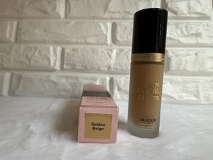 Too Faced Born This Way Matte Longwear Liquid Foundation Golden Beige 1 FLoz - Picture 1 of 5