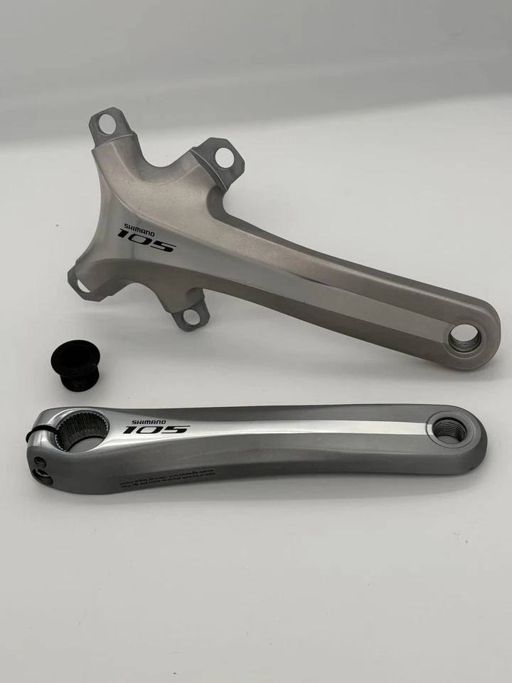 Juego de brazo de manivela SHIMANO 105 FC-5800 plateado 170 mm NUEVO arañazos/manchas Foto 1 de 4