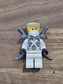 LEGO Ninjago Zane Minifigure Rebooted Stone Warrior Armor Nindroid 70728 njo106