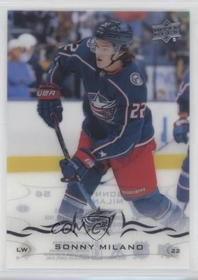 2018-19 Upper Deck Clear Cut Sonny Milano #56 - Image 1 of 2