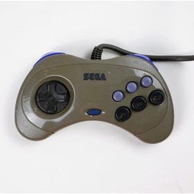 Sega Saturn Gray Controller Game Pad Working Tested US SELLER Yellowed [B]