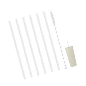 Ersatz Strohhalme kompatibel mit einfachen modernen 24 Unzen Isolierbecher, mit... - Bild 1 von 6